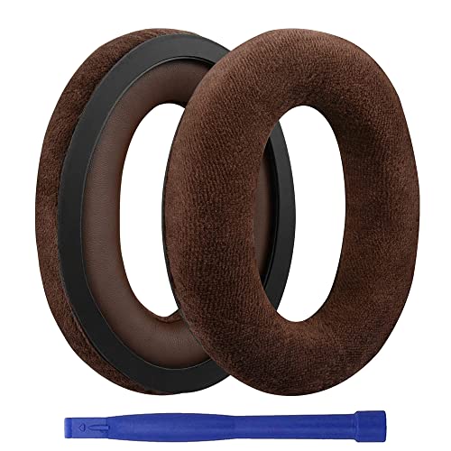 Ersatz-Ohrpolster Aus Samt Für Sennheiser SC60 USB-CTRL – Weiche Velours-Polster, 1 Paar