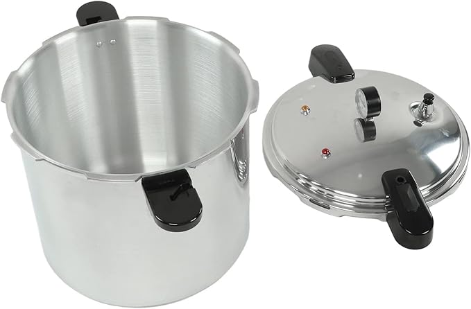 Olla a Presión de 23 Cuartos, Compatible con Inducción, Aluminio y Acero Inoxidable miniatura 4