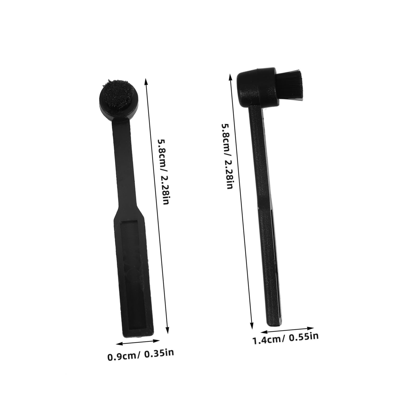 Toddmomy Record Player Stylus Cleaning Brush -Static Vinyl Record Care Tool for Optimal Sound Quality and Performance Includes Soft Brush for Stylus Maintenance