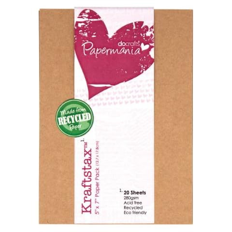 Papermania 7 x 5-inch Premium Kraft Paper Inserts Cover