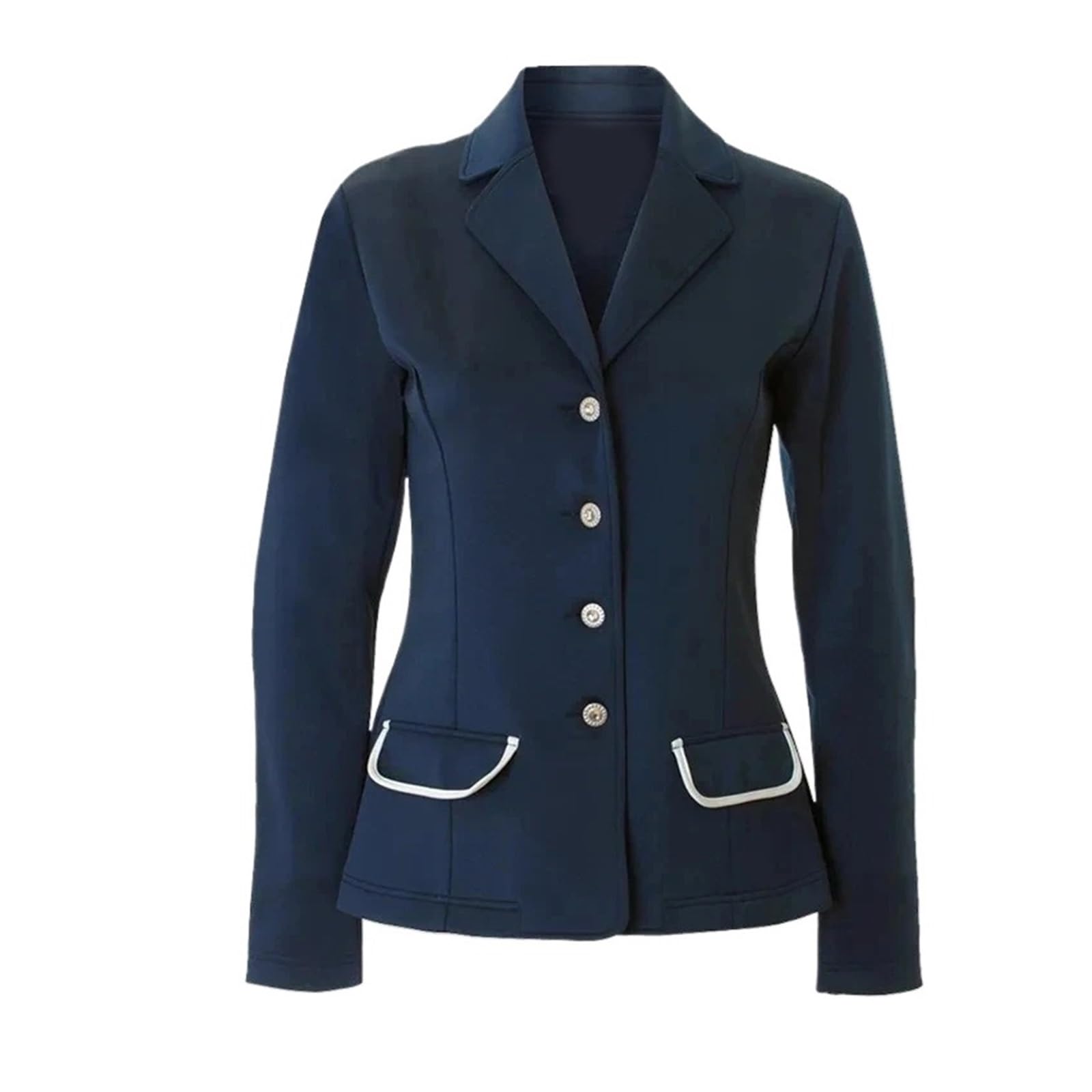 Ropa de equitación for mujer, chaqueta ecuestre manga larga, abrigo concurso, equipo for jinetes (niños y niñas) Para EquitacióN