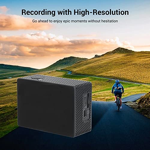 Image of Drumstone 𝟏𝟓 𝐘𝐞𝐚𝐫𝐬 𝐆𝐮𝐚𝐫𝐚𝐧𝐭𝐞𝐞 Waterproof 4K Action Camera with WiFi, 170 Wide Angle Lens, 16MP Sensor, Ultra HD Sport Camera for Biking, Diving, Hiking, Travel, Helmet & Underwater Use
