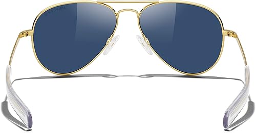 Miniatura 4 de MERRY'S Gafas de sol polarizadas militares clásicas de aviador para hombres o mujeres S8562