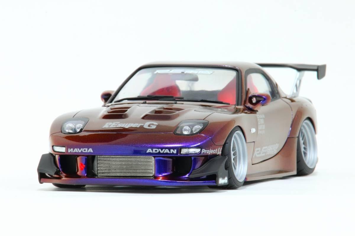 Amazon | 1/24 フジミ RE雨宮 FD3S プレアデス2 RPF1RS 完成品 