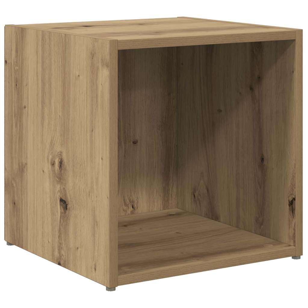 TV-Schrankset Wandmontiert 6-teilig, Artisan-Eiche Holzwerkstoff, Modernes Media-Center für Wohnzimmer, Elegante TV-Konsole mit Stauraum