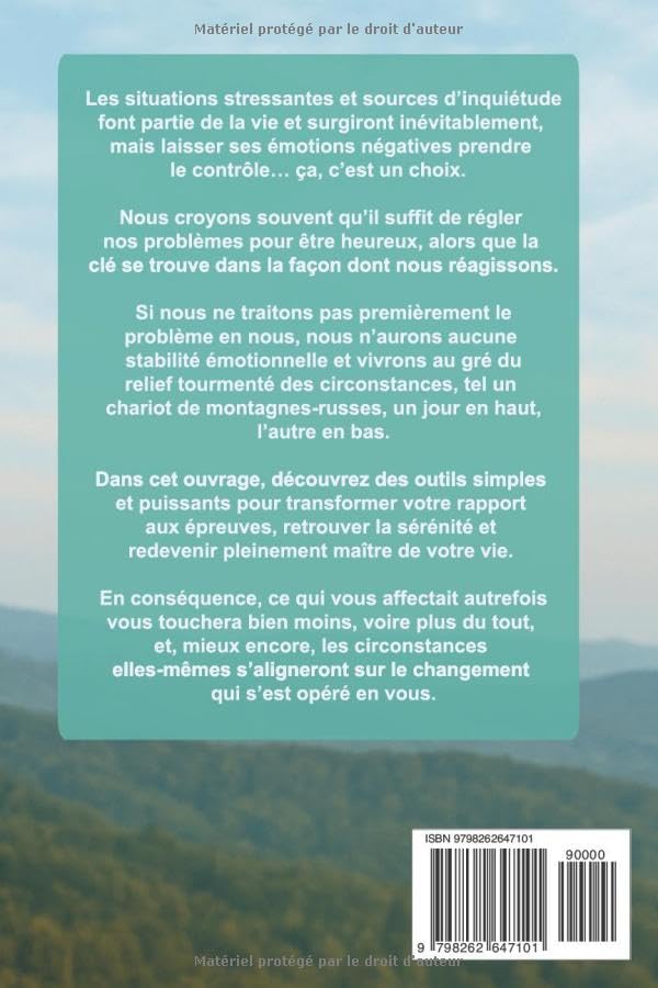 Libre du stress et des inquiétudes