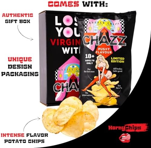 Funny Prank Pus*y and D*ck Flavor Chips Set Gag Gift, with a Unique and Intense Taste image 4