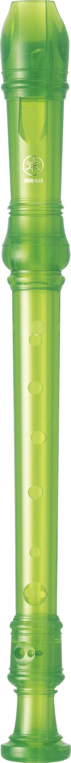 Yamaha YRS-20BG Soprano Recorder,baroque, translucent,Green