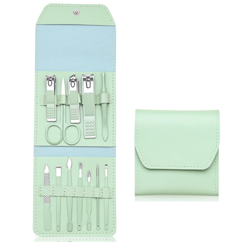 YJYJY Nail clippers Manicure Cutters Nail Clipper Set Portable Stainless Steel Ear Spoon Clippers Pedicure Scissors Toos