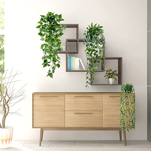 Plantes d'eucalyptus artificielles pour masquer les espaces vides