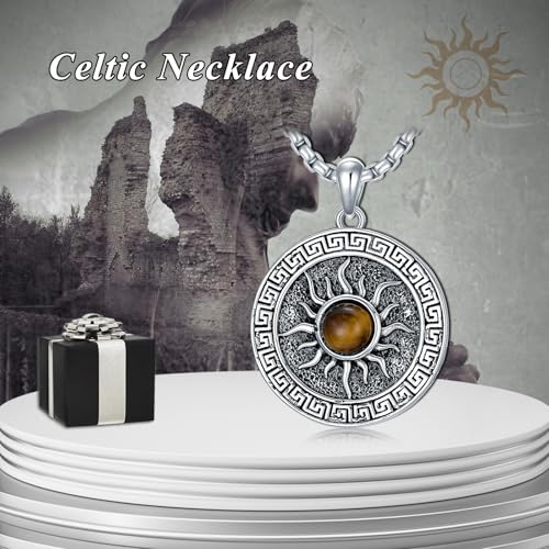 Collier religieux ROMANTICWORK en argent, le cadeau idéal de protection pour homme
