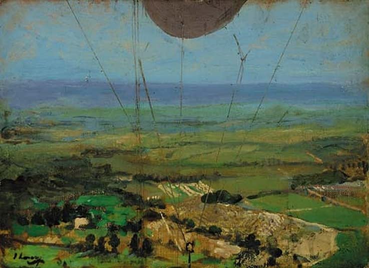 Affiche Impression Impression d'art Art Tableau D'un cerf volant à Rohampton 60x90