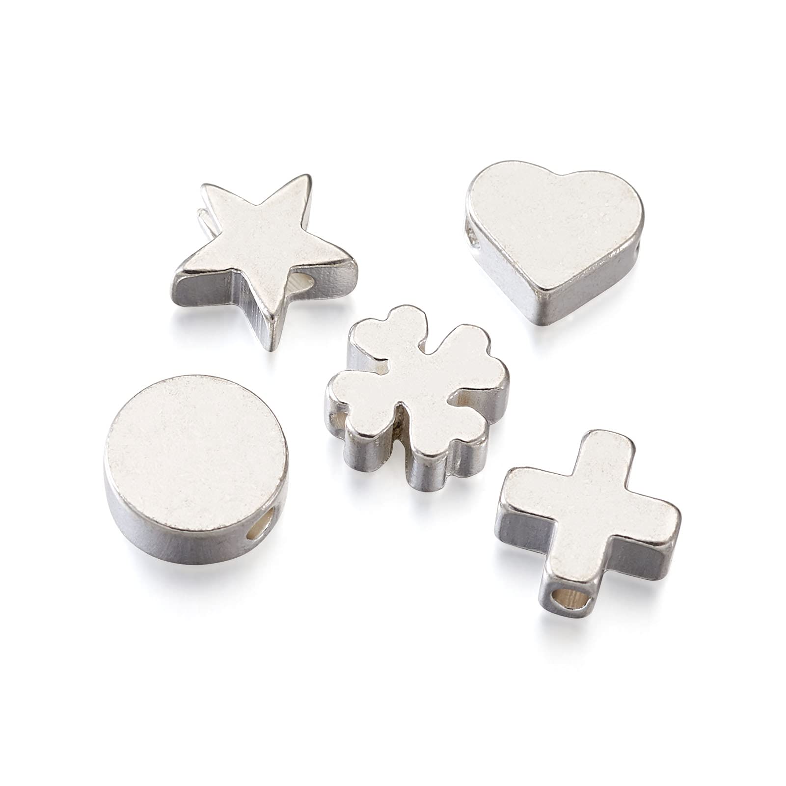 Zwischenperlen und 7-Loch Abstandshalter silber ❤️️ OUTLET Zwischenperlen und 7-Loch Abstandshalter silber ❤️️ OUTLET