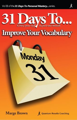 31 Days to Improve Your Vocabulary