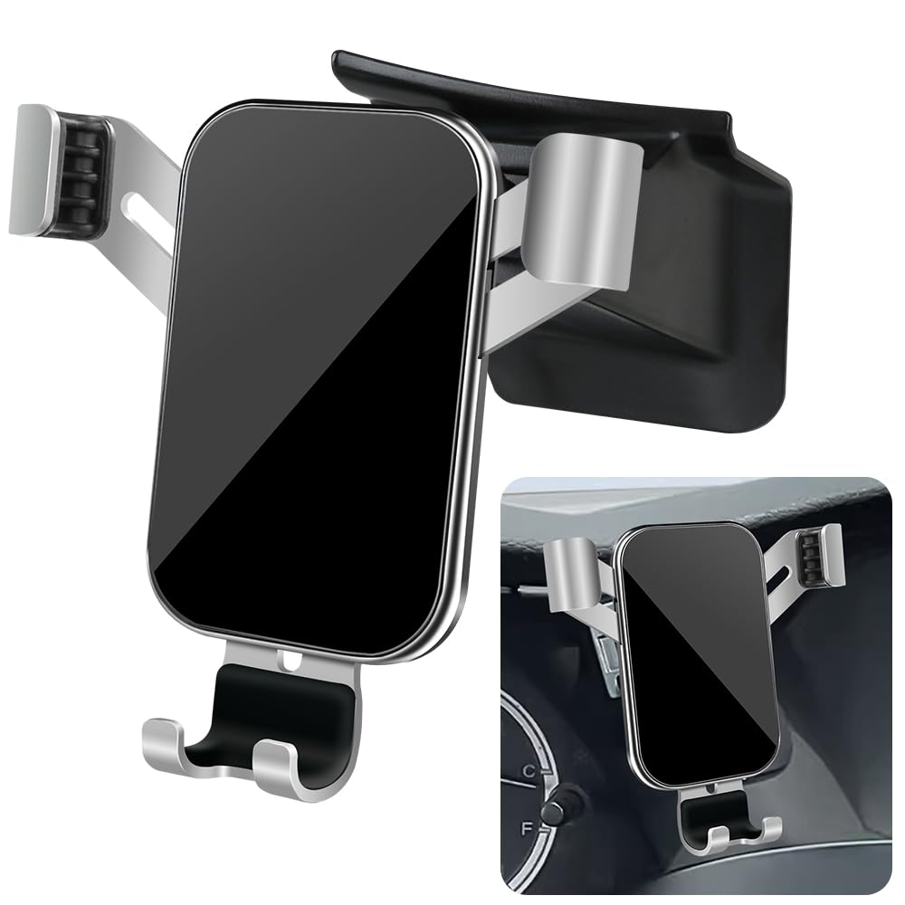 LUNQIN Car Phone Holder for Honda Accord 2013 2014 2015 2016 2017 and Accord Hybrid 2014-2017 9th 9.5th Gen Auto Interior Accessories Best Cell Phones Mount Cellphone Mobile Cradle Charging Bracket