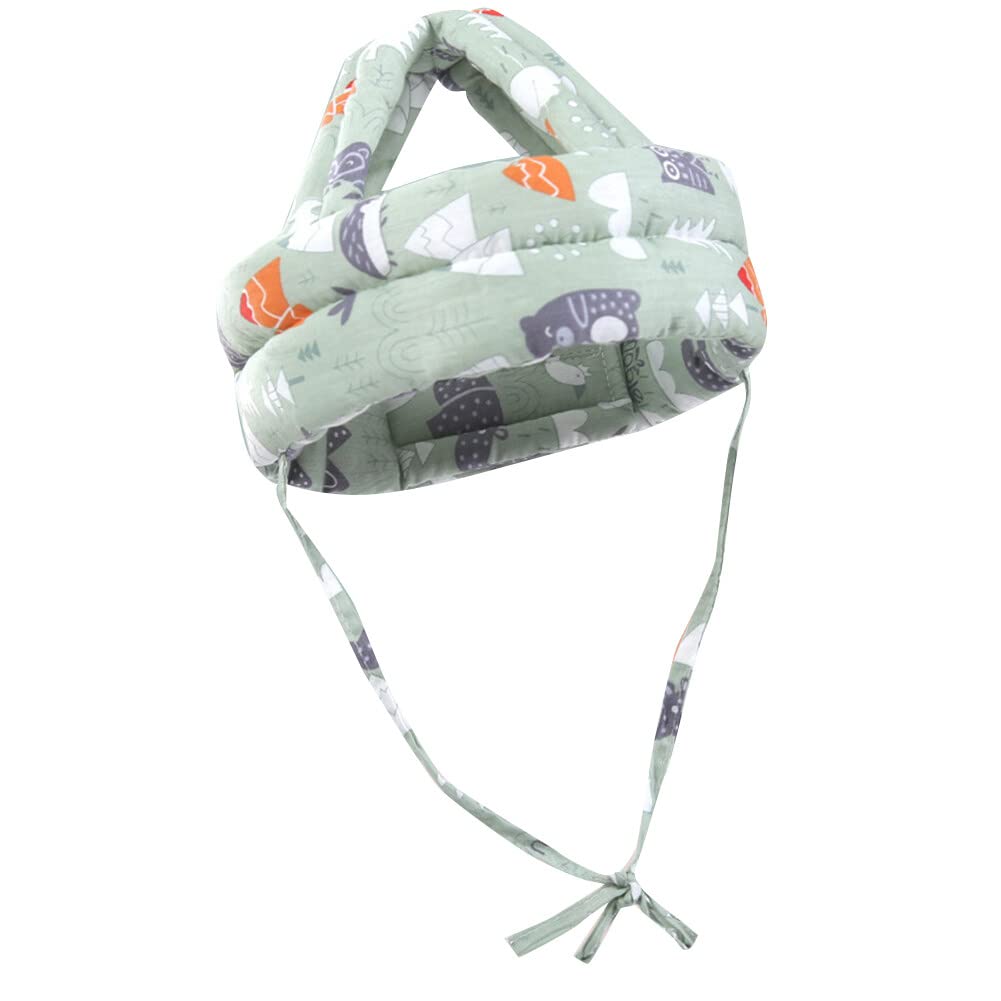 Baby Helmet for Crawling Walking, Baby Head Protector Cute Summer Breathable Adjustable Head Protection for Baby, No Bumps and Soft Cushion Baby Infant Toddler Helmet