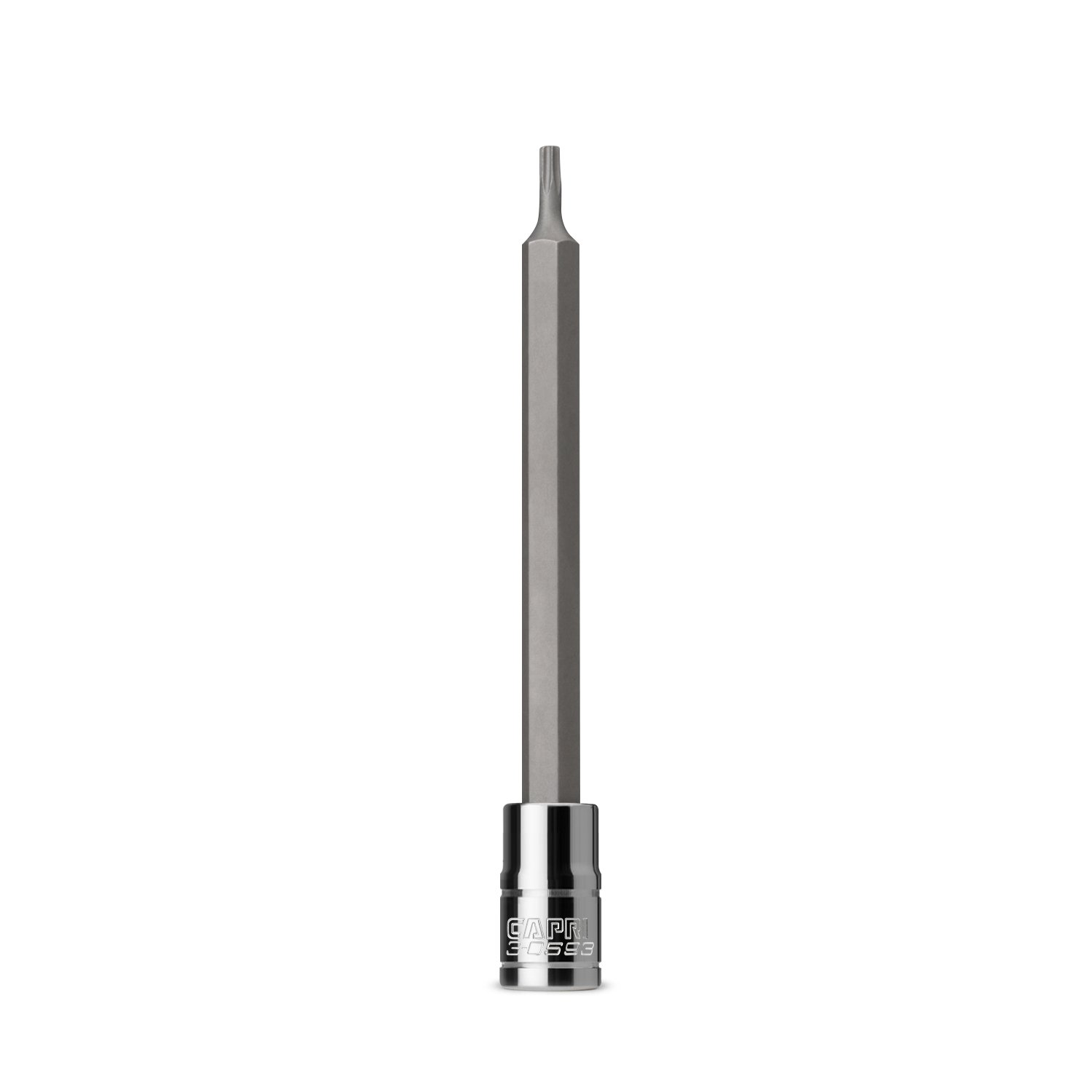 Capri Tools Long T9 Star Bit Socket, 1/4-Inch Drive