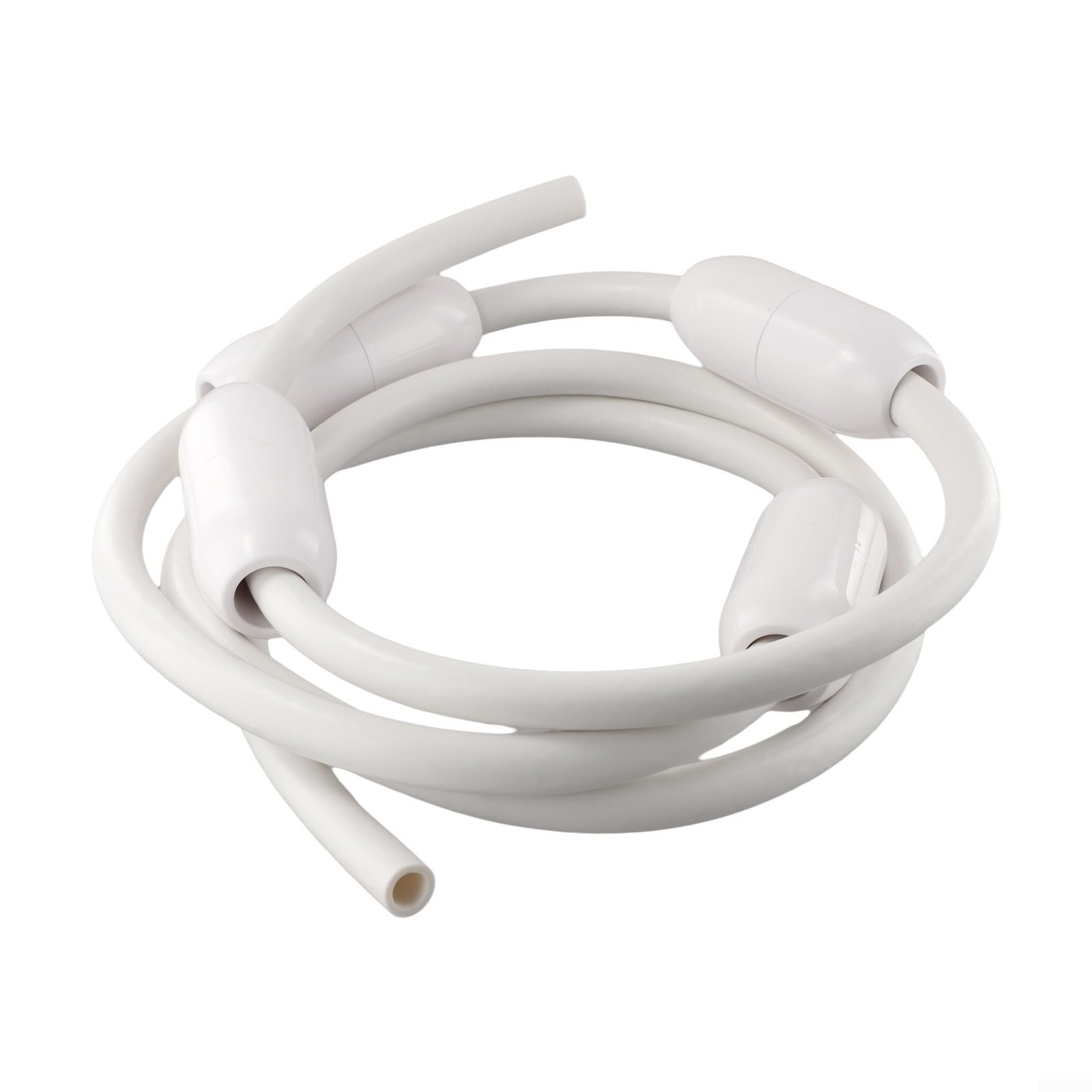 Manguera de alimentación de entrada de repuesto para Polaris 280 380 180 D45, tubo de succión de goma blanca con cuatro cabezales flotantes, manguera ajustable de 10 pies para sistemas de