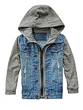 Paket enthält: 1* Mädchen Jungen Jeans Jacke