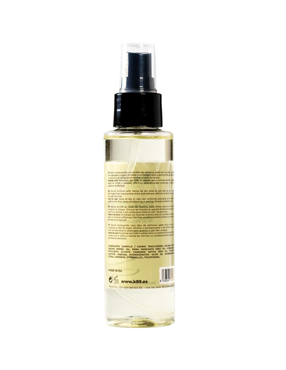 K89 Profesional Curly Hair Oil Serum 100ml