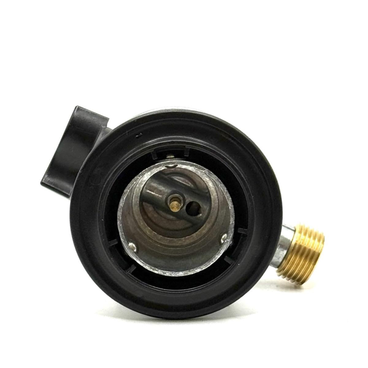 Tubo ad alta pressione GPL con adattatore a clip Jumbo da 35 mm, tubo flessibile per gas propano arancione da 80 cm, connettore W20 RH, pressione non ridotta, approvato EN16129, 4 kg