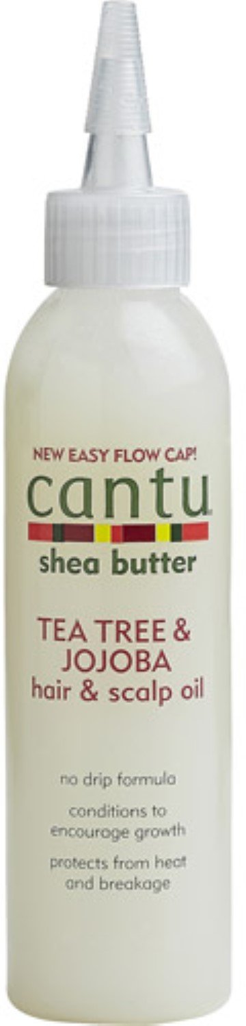 Cantu Shea Butter Tea Tree & Jojoba Hair & Scalp Oil, 6 oz (Pack of 9)
