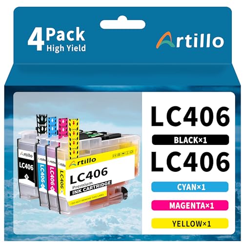 Cartouches LC406 anti-bouchage pour réparer les erreurs de votre MFC-J4335DW