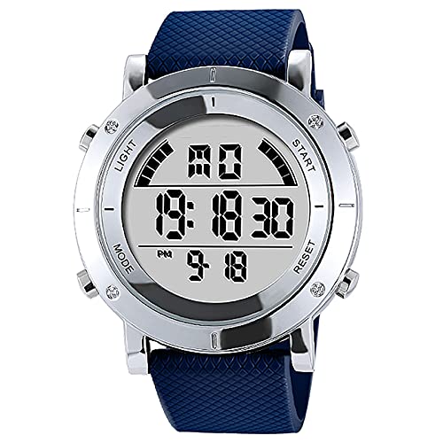 Fashion Men's Watch, Large Dial Electronic Watch, Digital Sports Electronic Watch, Designed for Outdoor Sports, for Men C