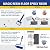 Clear Floor Epoxy Resin for Garages, Basements, Warehouses, Retail Stores and More | Highly Durable | Resistant to Scratches, Spills, and Stains | 3 Gallon Kit | 11.4 L
