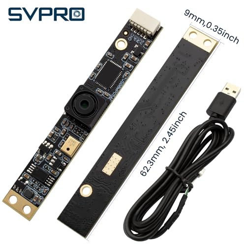 Module caméra USB 8 MP SVPRO avec micro intégré pour PC Windows et Mac OS - 6