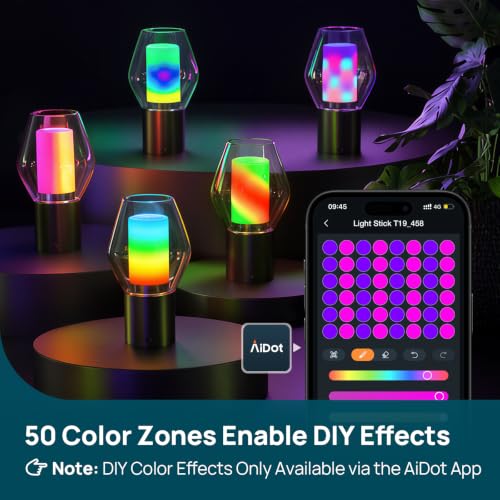 Linkind Smart Light Stick, Color and White Smart Light Bulb, 850lm - image 4