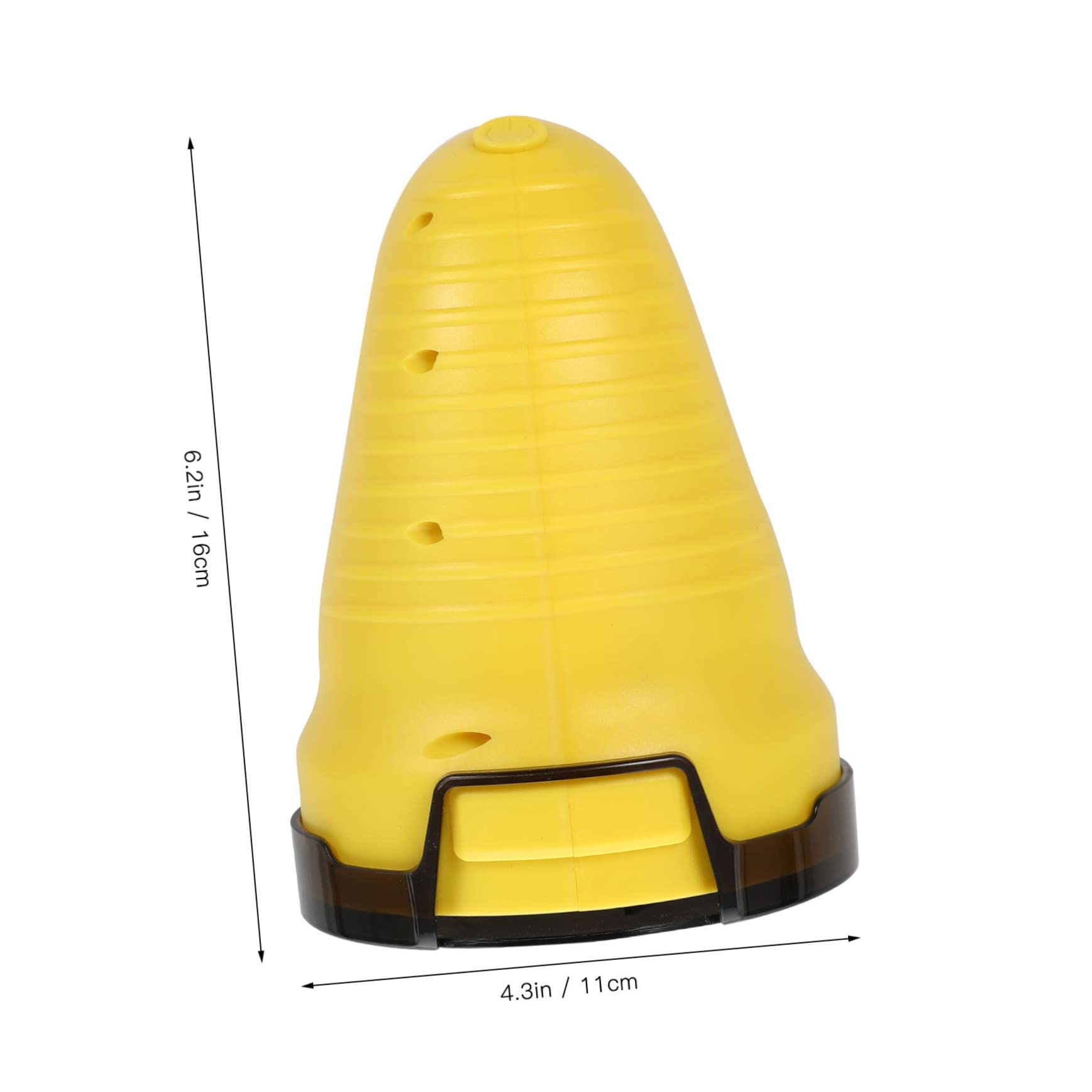 BESPORTBLE Grattoir à Glace Jaune Pelle à Neige pour Voiture pour Pare-Brise en ABS Outil Portable Retrait Rapide Glace Neige