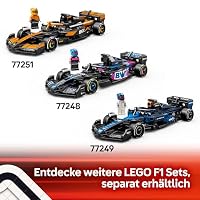 LEGO Speed Champions MoneyGram Haas F1 Team VF-24 Rennauto - Spielzeug mit Formel 1 Minifigur zum Sammeln - Modell und Geschenk für Jungen & Mädchen ab 10 Jahren und Erwachsene Motorsport Fans 77250 – Ansicht 9