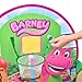 Barney Pop Up Playground, Ball Pit with 25 Play Balls and Basketball Hoop, Toddlers 2+