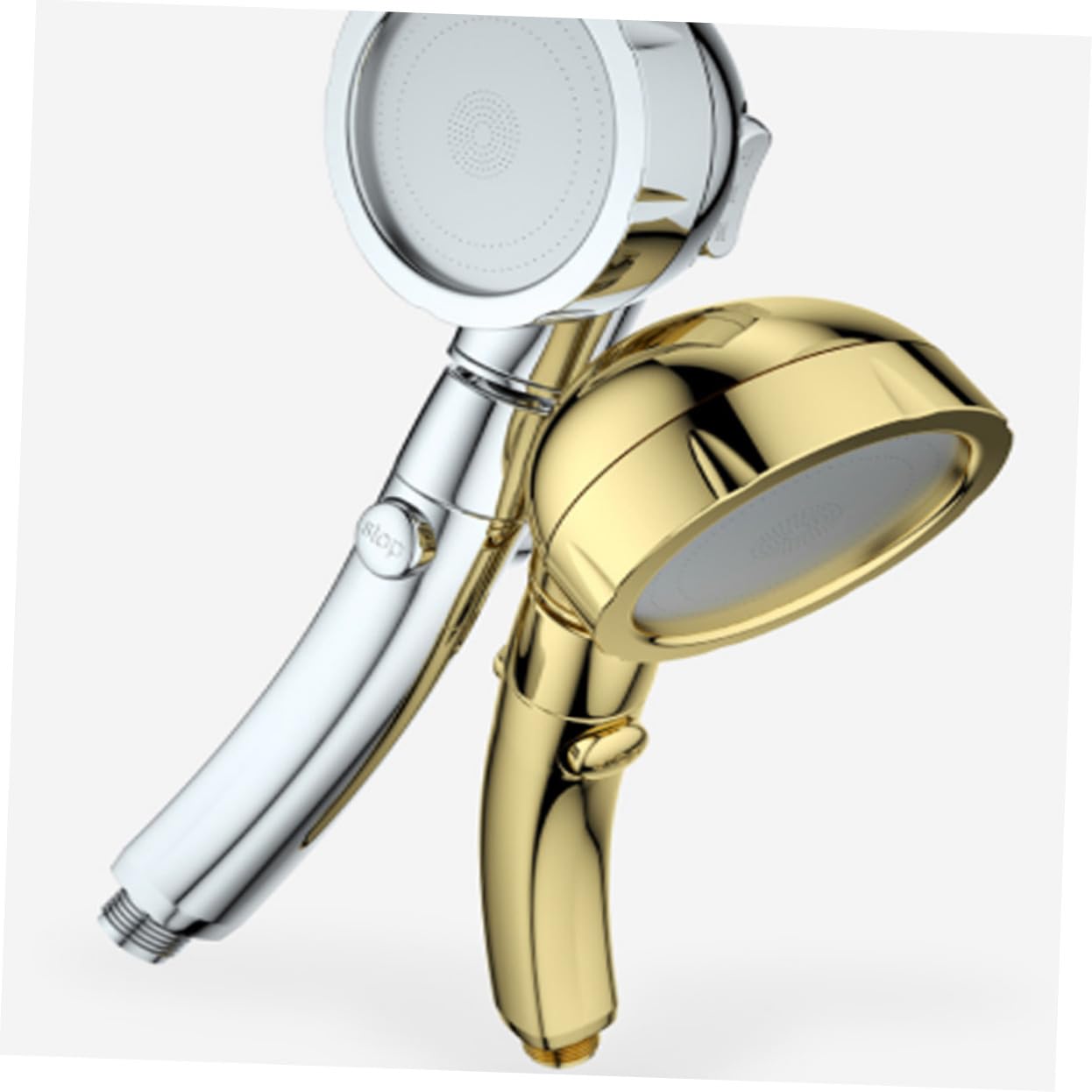 Soffione Doccia Portatile ad Alta Pressione 3 Modalità Regolabili, Funzione di Risparmio Idrico e Incremento Pressione, in Acciaio Inox e Abs, per Casa e Hotel