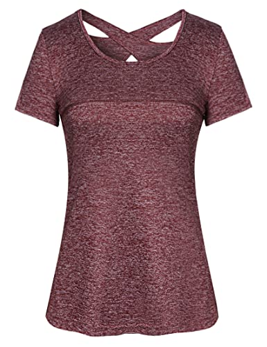 T-Shirt de Sport Femme Anti-Humidité pour En finir avec la Transpiration