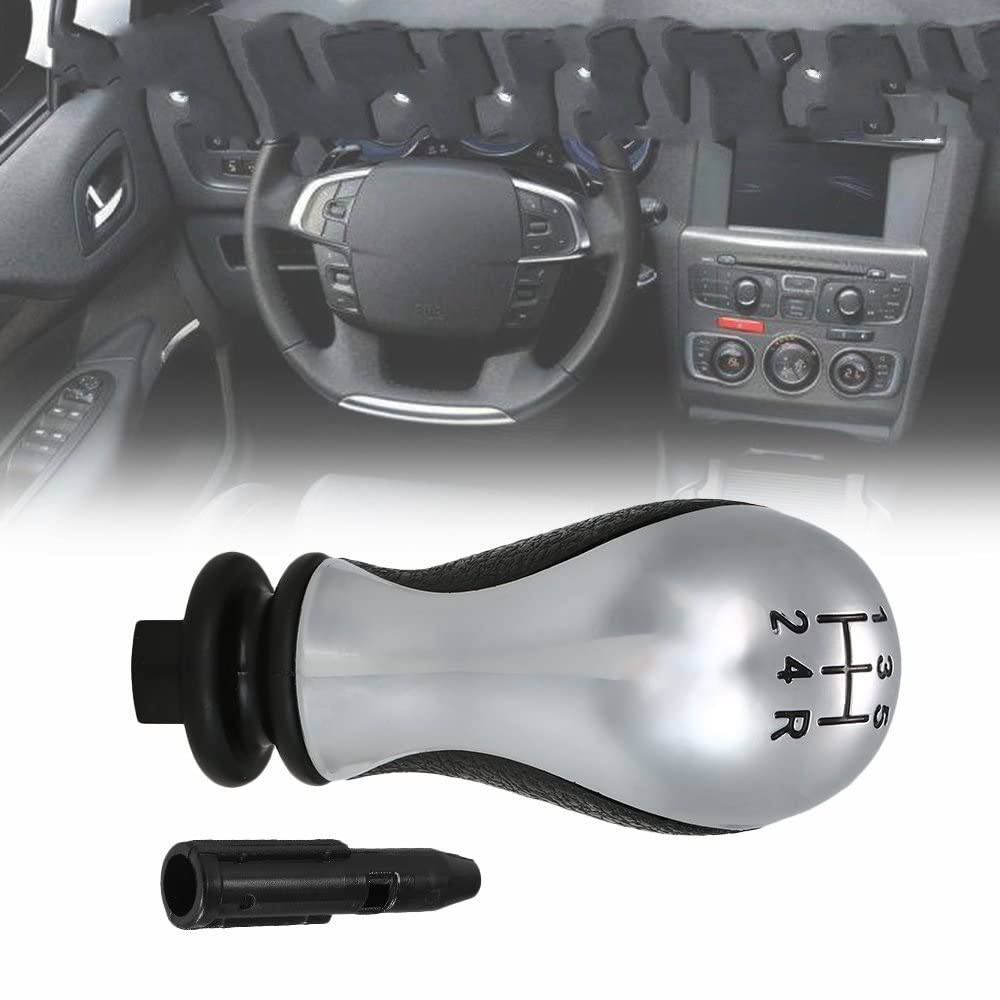 Pasuje do Citroen C5 2001-2008 dla Xsara dla Picasso 1999 2000 2001 2002 2003 2004 2005 2006 2007 2008 5-biegowa gałka zmiany biegów gałka zmiany biegów samochodu wymiana gałki zmiany biegów samochodu