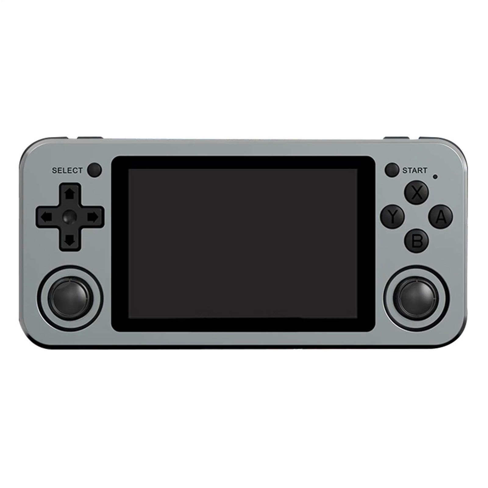 Console di Portatile RG351M, Console di retrò con Schermo | da 3,5 Pollici con Scheda TF 128G 20000 Giochi Classici di Videogiochi OpenDingux di Portatile