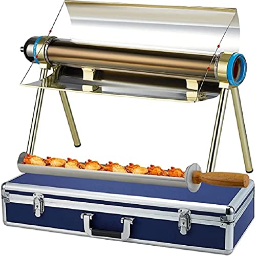 RSGK Solar Powered Camping Grills, Solar Oven 3.3lb Large Po
