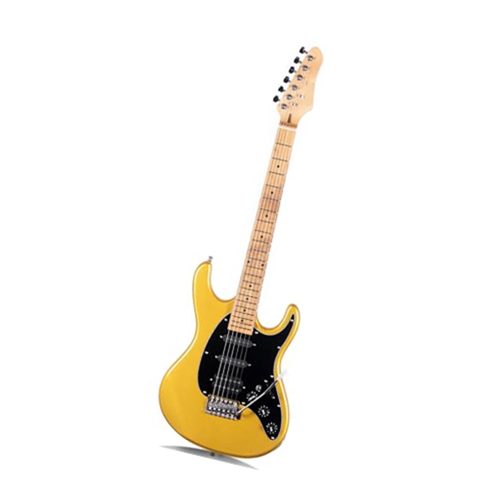 Chitarra Elettrica A 7 Corde Con Tastiera In Acero Blu Chitarre Elettriche Principianti