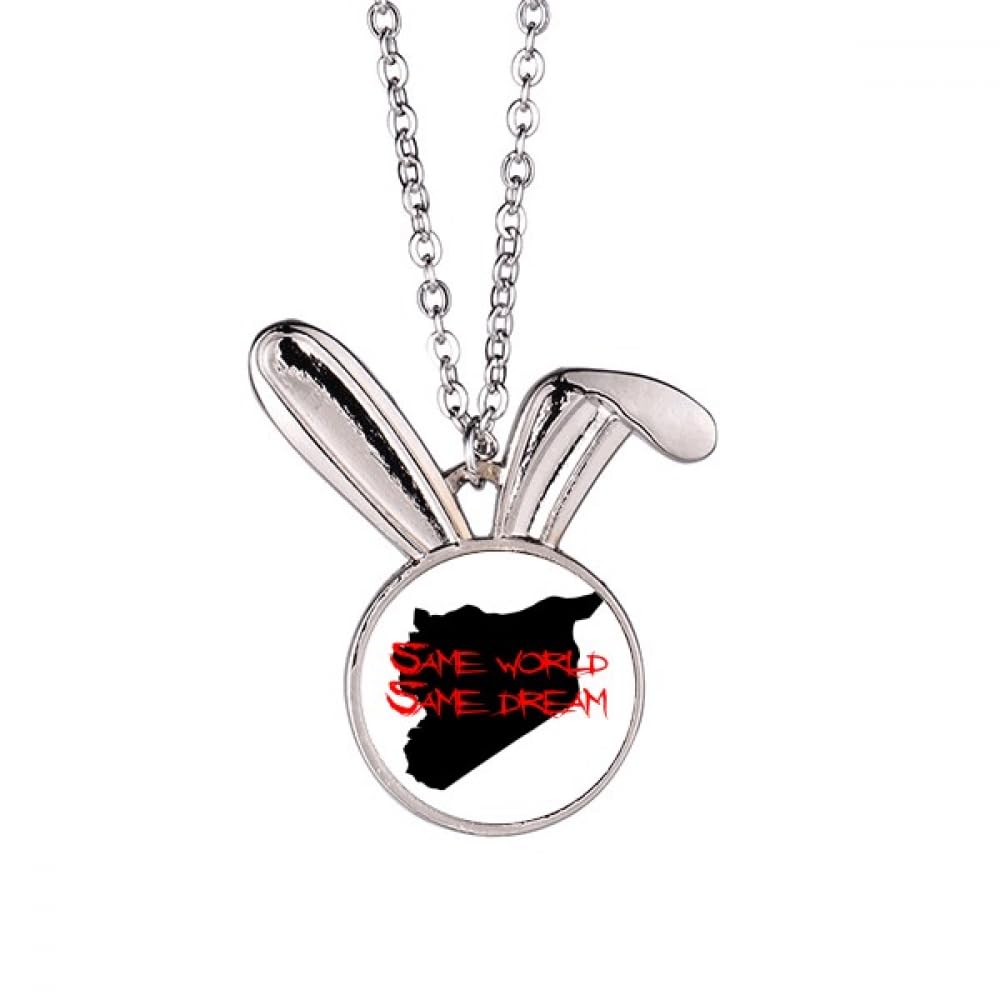 Pendentif lapin avec message : le cadeau idéal avec citation - 5