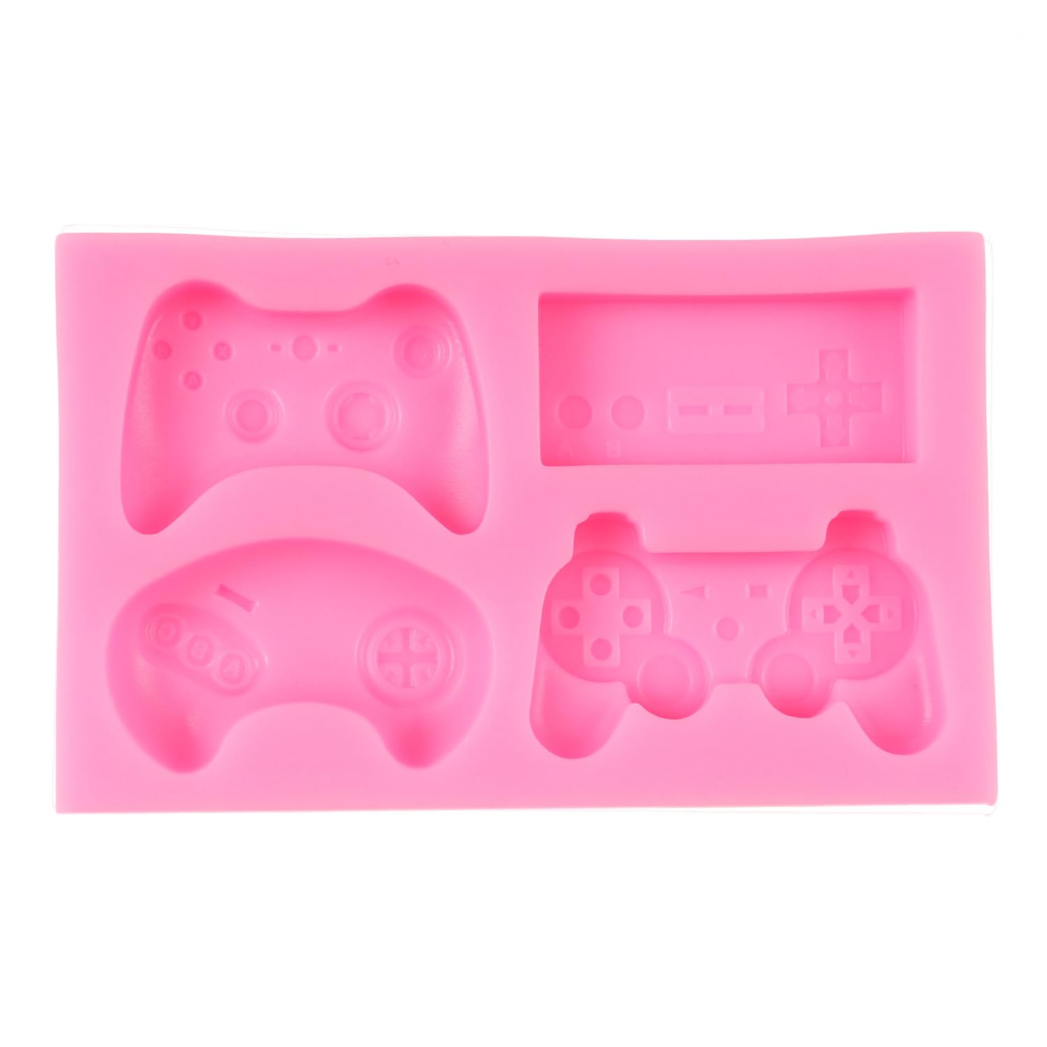 2 Moules à Fondant En Silicone Super Mario - Pour Décoration De Gâteaux, Cupcakes, Pâte à Sucre, Argile
