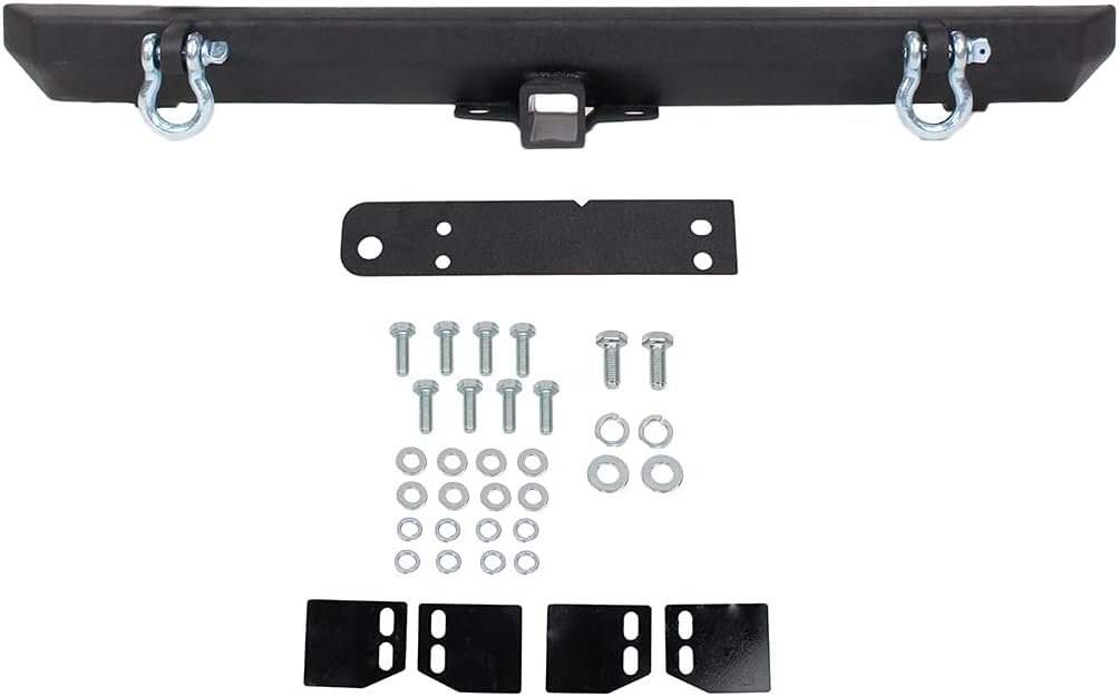 Fishbone Offroad Kentrol/FB22217 Rear Bumper Fits Jeep TJ , Black
