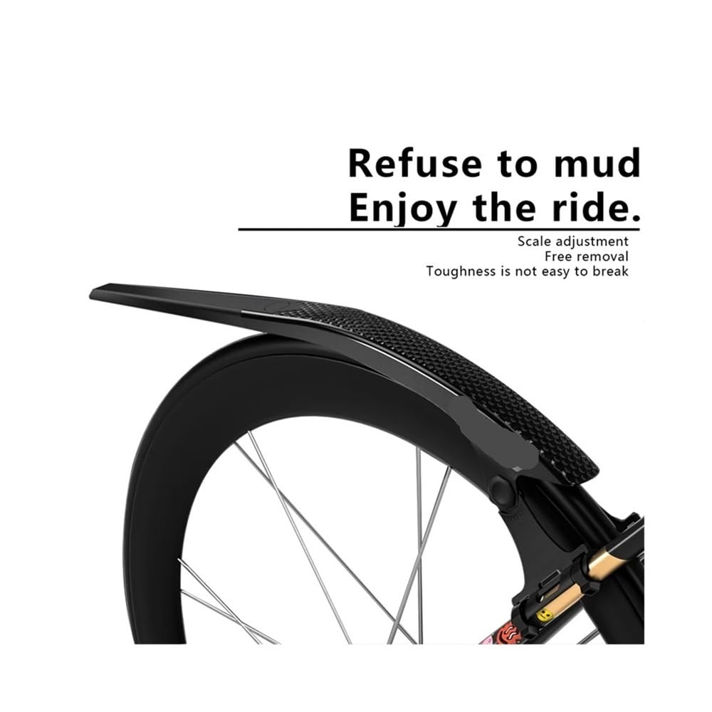 Generique Lot de 2 Garde-Boue Avant/arrière for vélo, VTT, Route, Accessoires Fixation