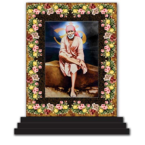 Sai Baba ji idole de voiture pour un voyage serein et un autel de maison apaisant