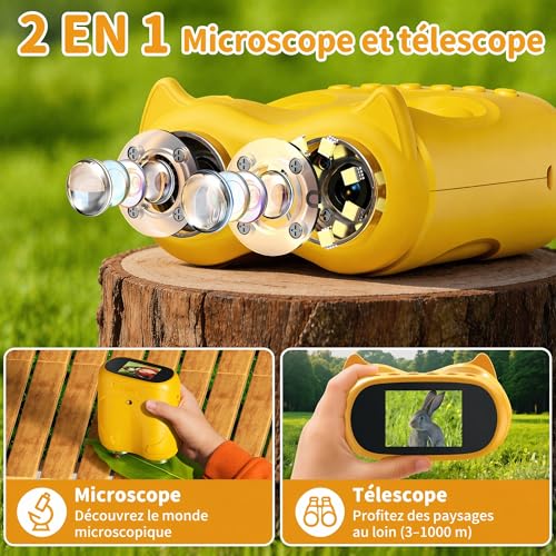 Microscope rechargeable par USB pour éviter les pannes de batterie - 5