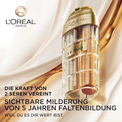 L'Oréal Paris Age Perfect Serum Le Duo – Anti-Aging Pflege mit Kollagen-Booster für straffere, ebenmäßigere Haut und Vitamin B3 & CG für mehr Ausstrahlung, 1x 30ml - Image 2