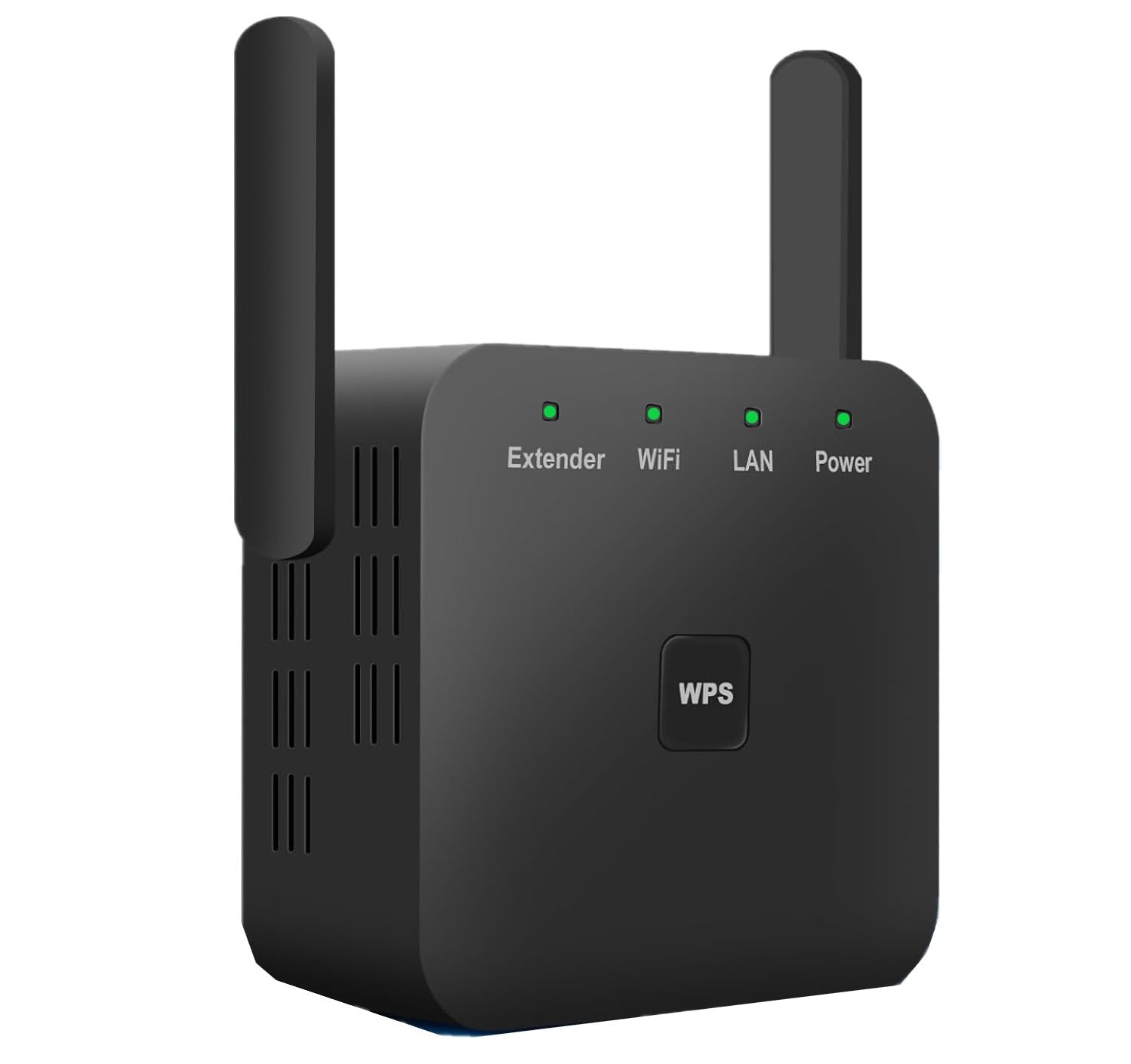 Extension WiFi 2026, amplificateur WiFi, répéteur WiFi, couvre jusqu'à 9 800 m² et 50 appareils, booster Internet – avec port Ethernet, configuration rapide, amplificateur de signal sans fil