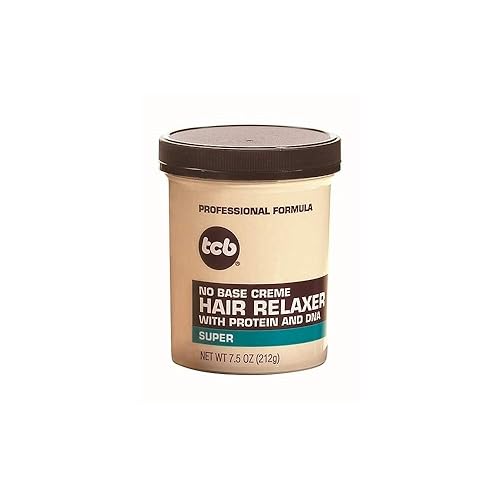 Tcb Hair Relaxer - Crema sin base de 7.5 onzas (7.5 fl oz) (paquete de 6)