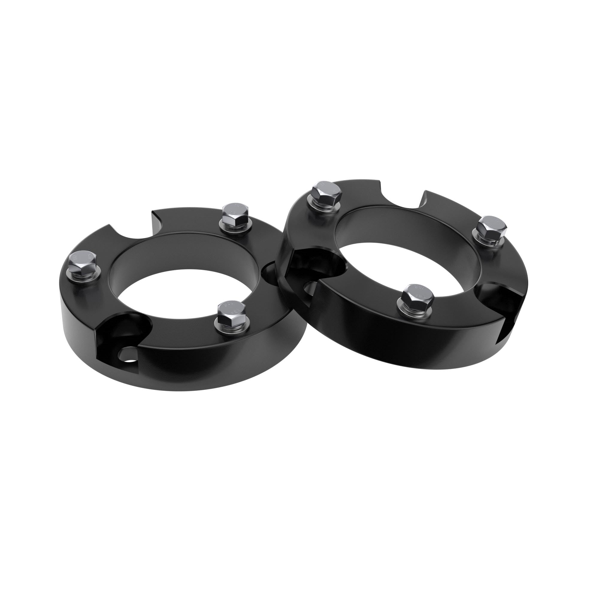 PROEZE2" Front Leveling Lift Kits for 1999-2006 Tundra 2WD 4WD, T6 Billet Aluminum Strut Spacers Lift Kit Black